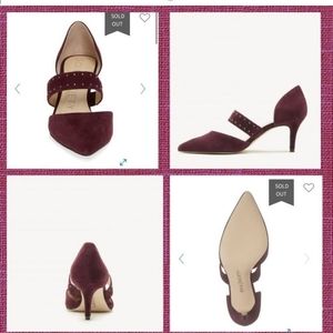 Sole Society Dark Plum Drisela Pumps - Size 6